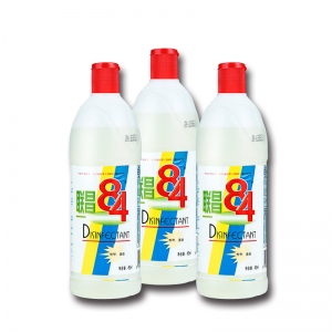 醫用84消毒液和艾葉消毒液能同時使用嗎？